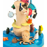 Caja de musica snorkel en arrecifes de coral wooderful life 2