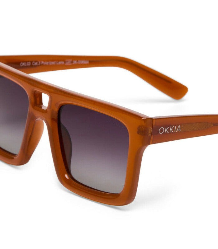 Gafas de sol okkia club vulcano jelly orange polarized 2