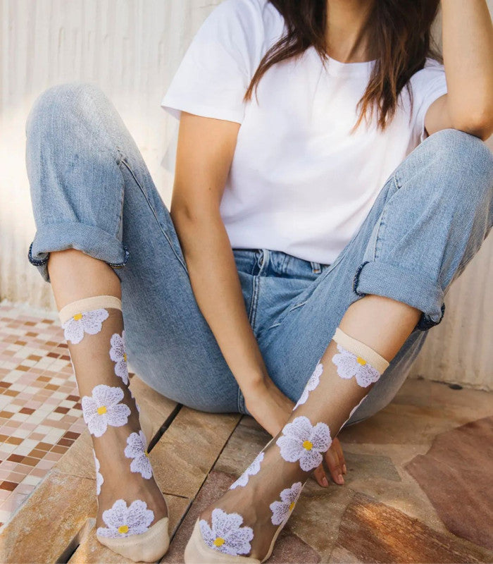 Calcetines murano creme st eustache 1