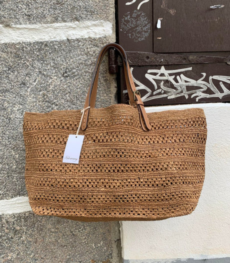 Bolso de rafia malette nvl lin acay rabarany 1