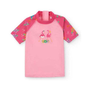 Camiseta proteccion solar m/c flamingos btbox 1