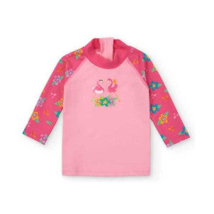 Camiseta proteccion solar m/l flamingos btbox 1