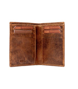 Cartera vertical crunch cuero rosme 2