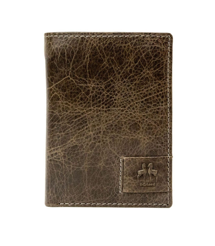 Cartera vertical crunch verde rosme 1