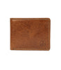 Cartera americana crumple cuero rosme 1