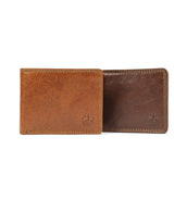 Cartera americana crumple cuero rosme 2