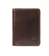 Cartera crumple marron rosme 2