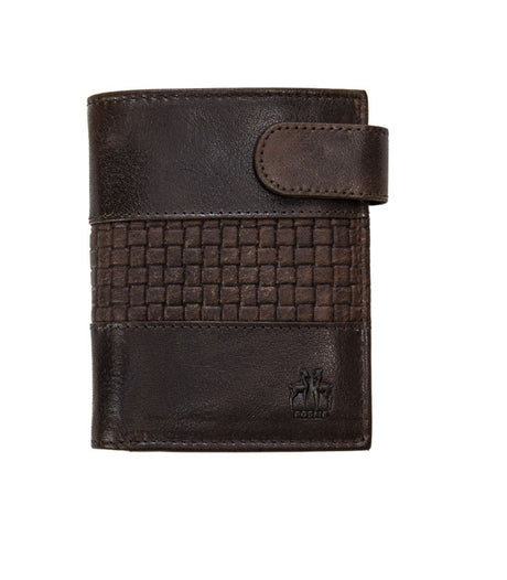 Cartera arcos clip marron rosme 1