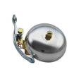 Timbre de bicicleta suzu matte silver crane bell 1