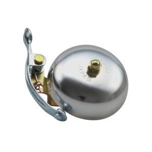 Timbre de bicicleta suzu matte silver crane bell 1