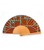 Abanico popelin fibonacci marron 1
