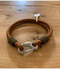 Pulsera de hombre nautic ocre cx handmade 1