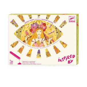 Pintura con purpurina inspired by divinas djeco 1
