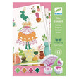 Sellos flower girls djeco 1