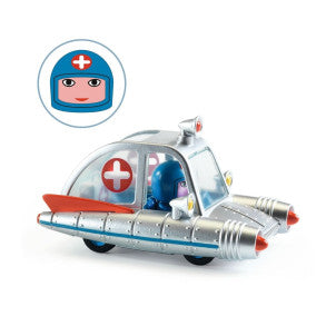 Crazy motors space ambulance djeco 2
