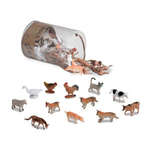 Bote 60 animales de la granja terra by batat 1