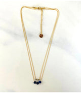 Collar doble luna mini moon marino litchi 1
