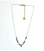 Collar maharani azul litchi 1