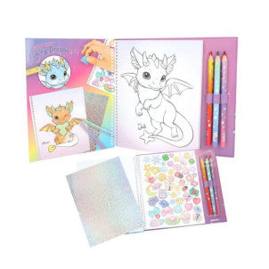 Dragones de la suerte libro para colorear ylvi 2