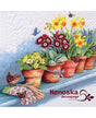 Servilletas MACETAS CON FLORES 1