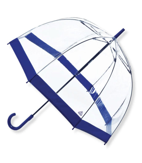 Paraguas birdcage transparente azul fulton 1