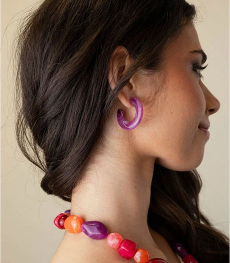 Pendiente thalia opal pink anartxy 2