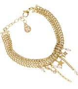 Pulsera lucential dorado anartxy 1