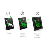 Cuadro de luz kidyneon dino kidywolf 2