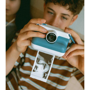 Camara con impresora k-print azul kidywolf 2