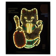 Cuadro de neon maneki-neko buki 1