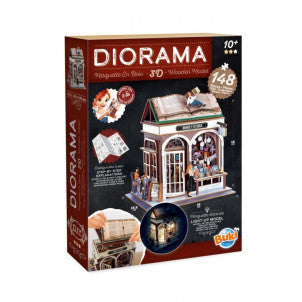 Diorama maqueta libreria buki 2