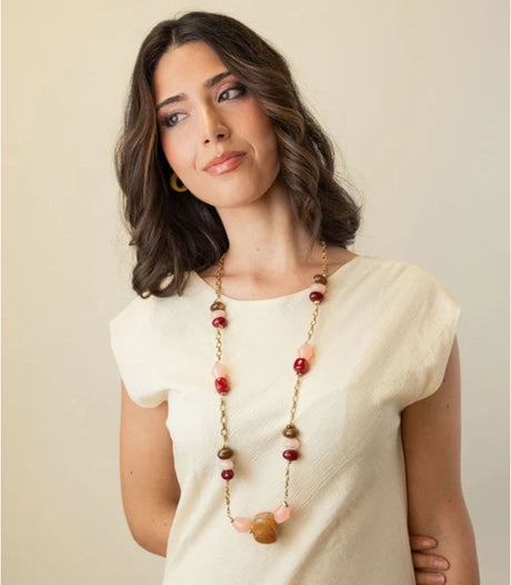 Collar marbles rokai rojo anartxy 2