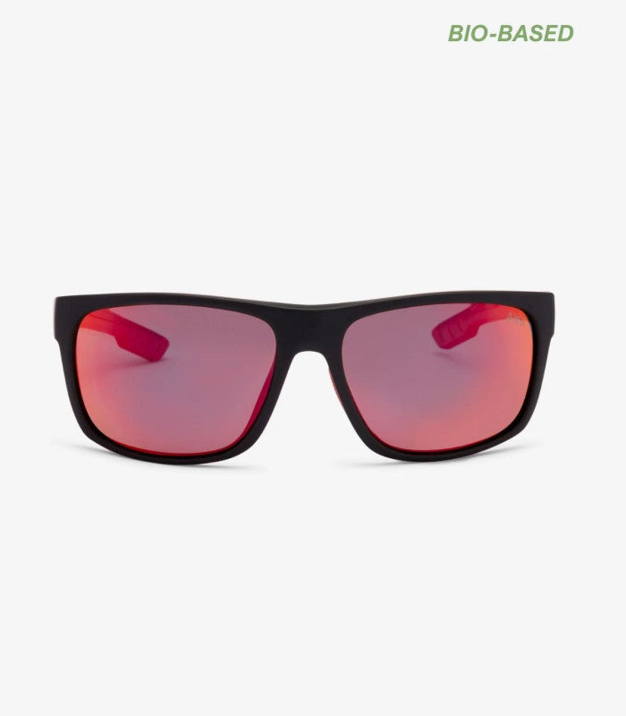 Gafas de sol mera negra lentes rojo espejo awa sunglasses 1