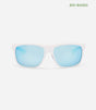 Gafas de sol mera blanca lentes azul espejo awa sunglasses 1