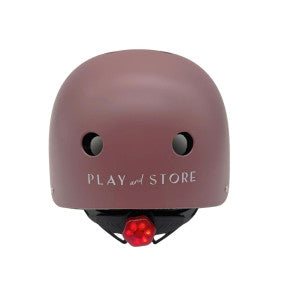 Casco con luz cherry play and store 2