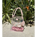 Bolso de playa pink play and store 2