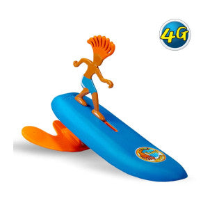 Juguete tabla de surf hanalei harry surfer dudes 1