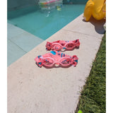 Gafas de natacion rosas con turbante ballenas dandini 2