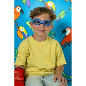Gafas de natacion azul oscuro con turbante tucanes dandini 2