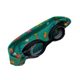 Gafas de natacion negras con turbante dinos fun water 2