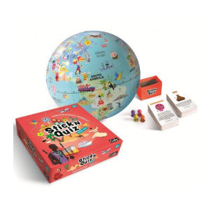 Juego de mesa viajes + globo terraqueo 30cm caly 1