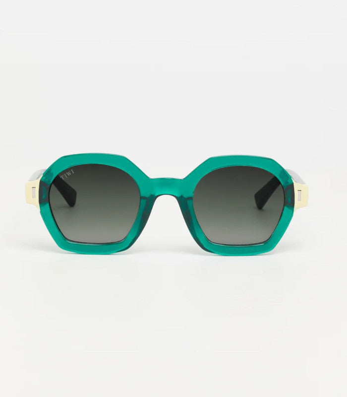 Gafas de sol tiwi dalia shiny bicolor green 1