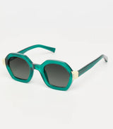 Gafas de sol tiwi dalia shiny bicolor green 2