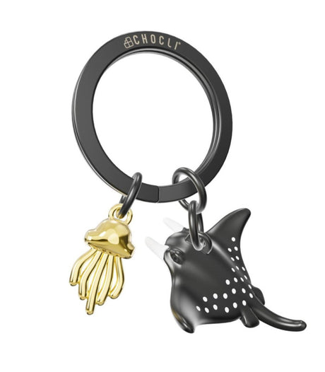 Llavero manta raya metalmorphose 1