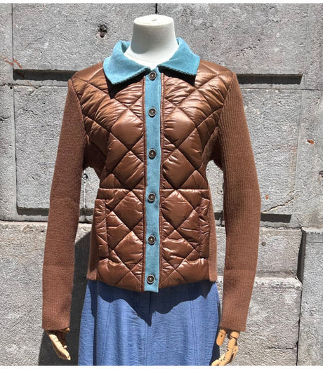Cardigan castaño aldo martins 1