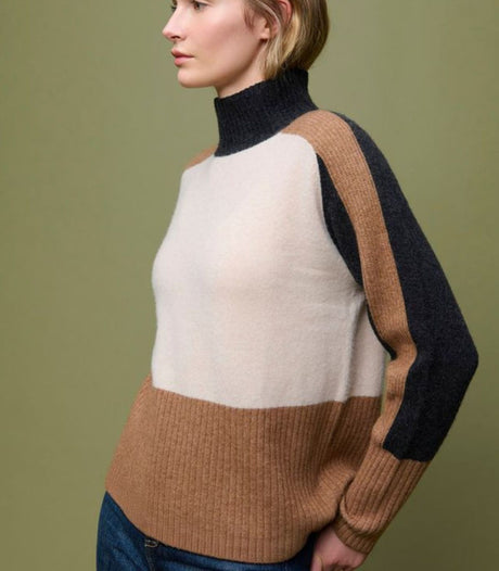 Jersey de cashmere calma beige aldo martins 1