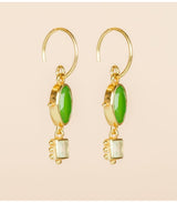 Pendiente rkiza vessonite oval muja juma 2