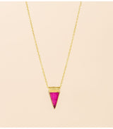 Collar sahar ruby triangle muja juma 1