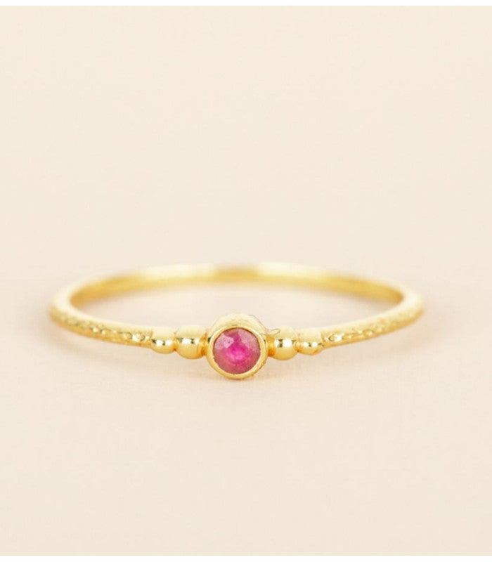 Anillo lamia ruby round muja juma 1