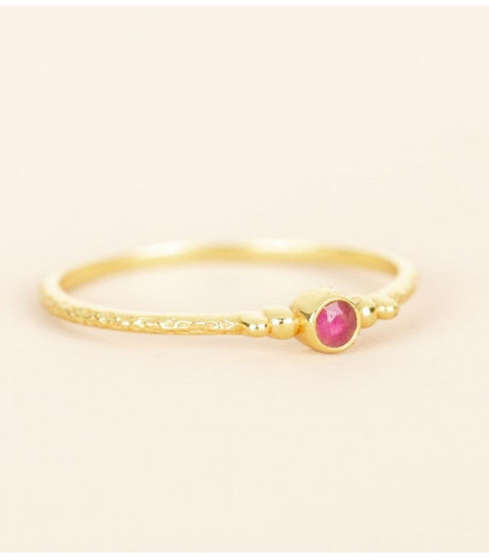 Anillo lamia ruby round muja juma 2